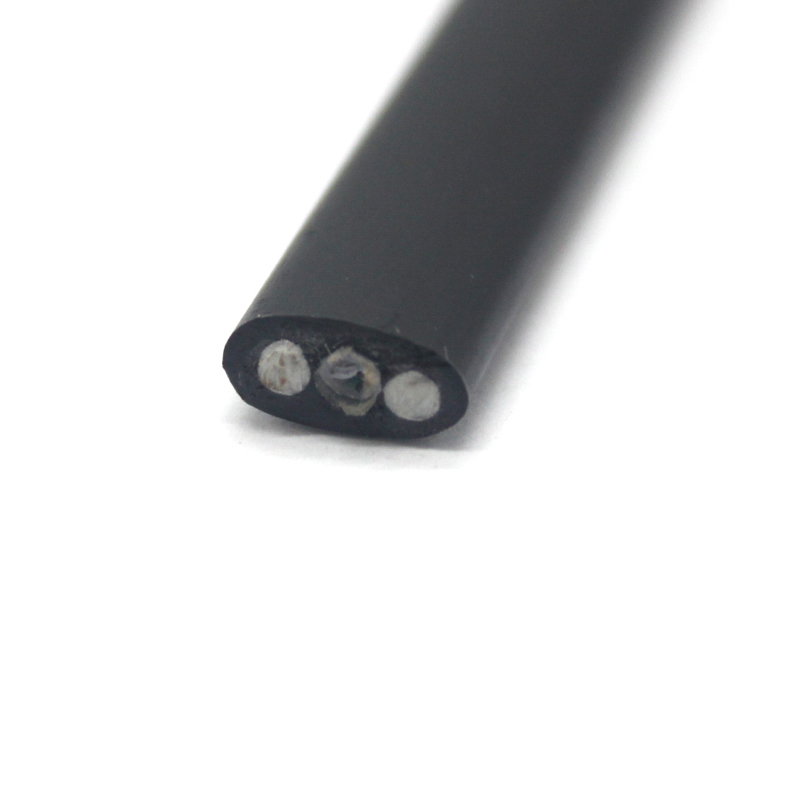 Cable de fibra óptica plano GYFXTY para exteriores, 8 núcleos, 12 núcleos GYFXTBY, modo único