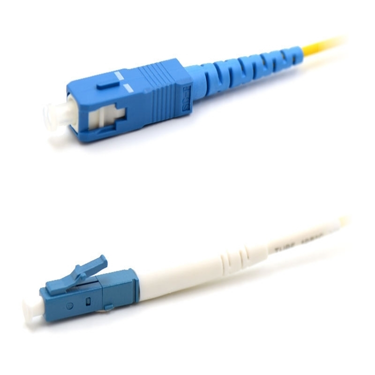 Modo único del cordón de remiendo de la fibra a una cara del SC Upc LC UPC para el sistema de cableado