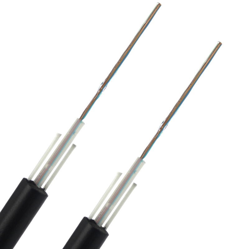 Cables de fibra óptica impermeables al aire libre totalmente dieléctricos GYFXTY