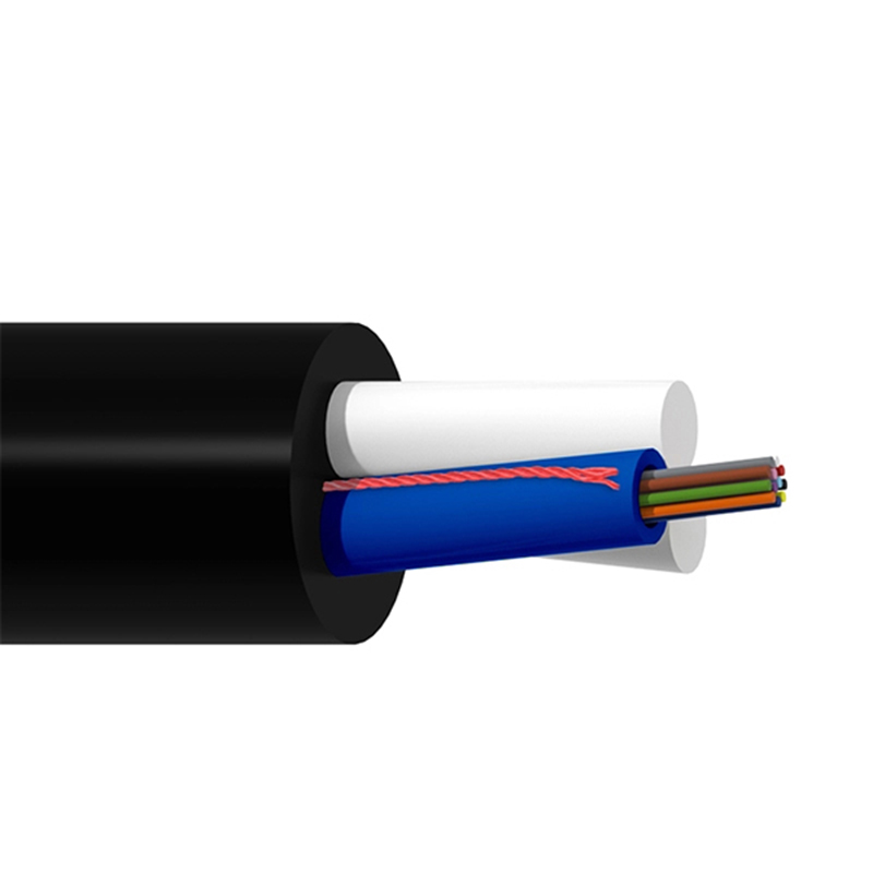 4 6 8 12 núcleos Mini ADSS Tramo 120 m con miembro de resistencia FRP