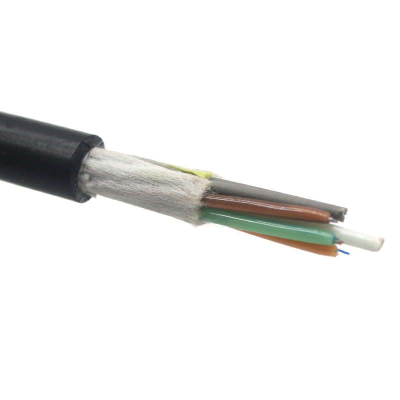 12 24 48 Cable de fribra óptica GYFTY subterráneo al aire libre monomodo de 96 núcleos