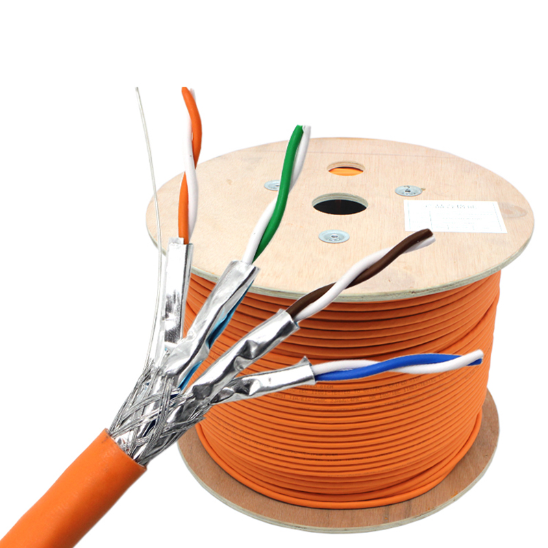 Transmisión rápida Baja pérdida 305 m por rollo Sftp Cat7 Cat 7 cat8 Red Lan Cable