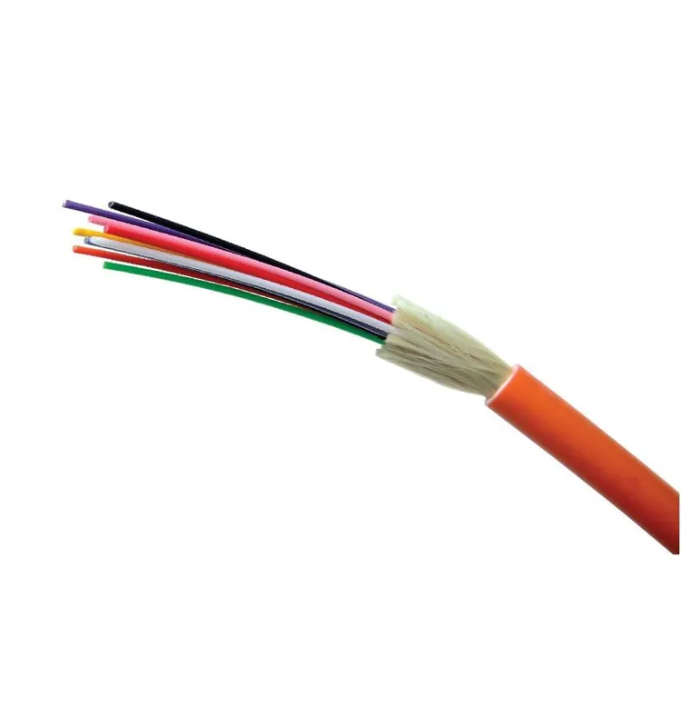 ftth óptico om3 2 4 6 8 12 core breakout cable precio distribución monomodo interior cable de fibra óptica