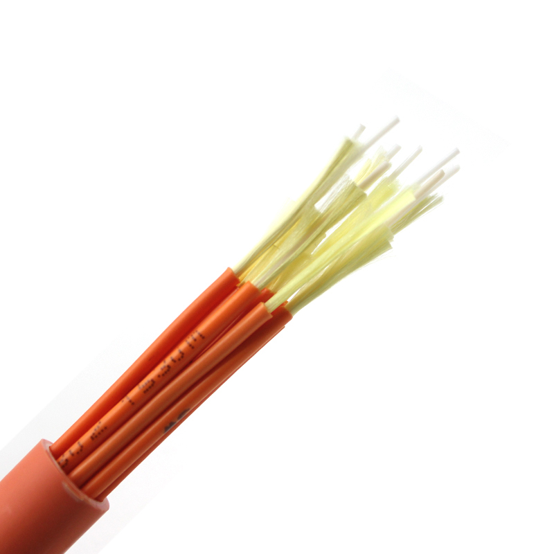 Cable de fibra óptica para interiores con ruptura multimodo OM1 OM2 OM3 Cero halógenocable de fibra interior