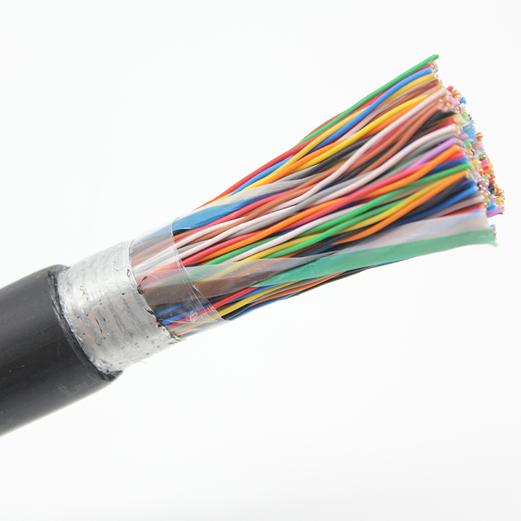 26AWG 50 100 Par de cable de teléfono exterior de entierro directo
