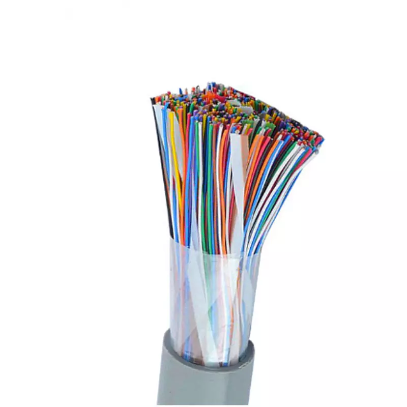 Pares múltiples 4 10 15 20 25 30 Pares trenzados Cable telefónico Cubierta de PVC/PE