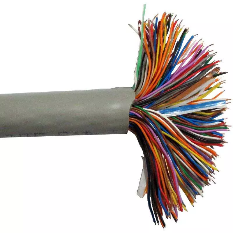 Pares múltiples 4 10 15 20 25 30 Pares trenzados Cable telefónico Cubierta de PVC/PE