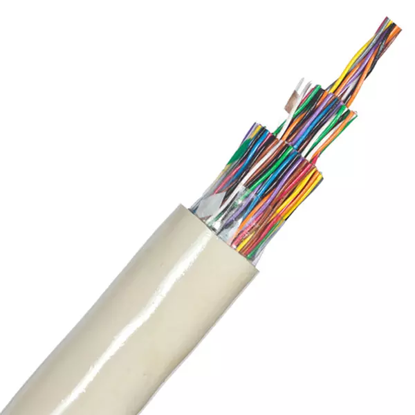 cable de teléfono multipar cable de teléfono de conexión al aire libre código de color del cable de teléfono subterráneo