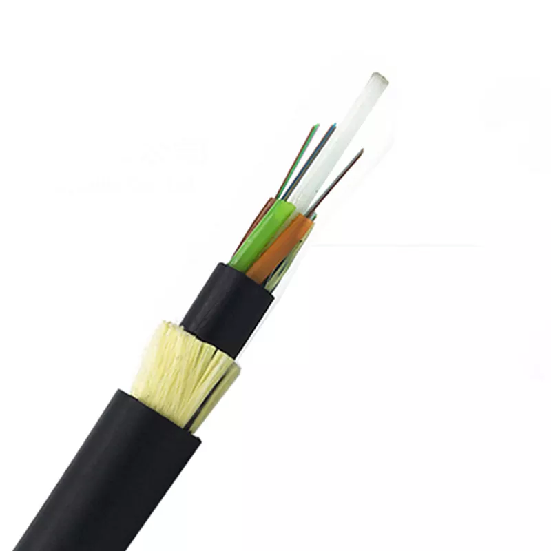 Cable de red Cable de fibra óptica Adss Cable de fibra óptica monomodo