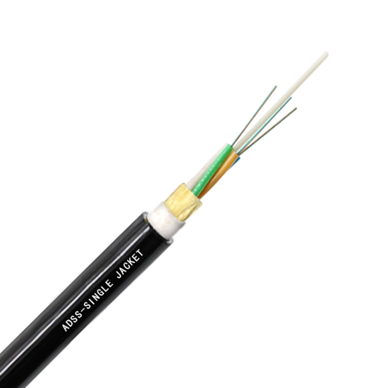 12 24 48 96 núcleos Cable de fibra óptica ADSS Cable aéreo para exteriores