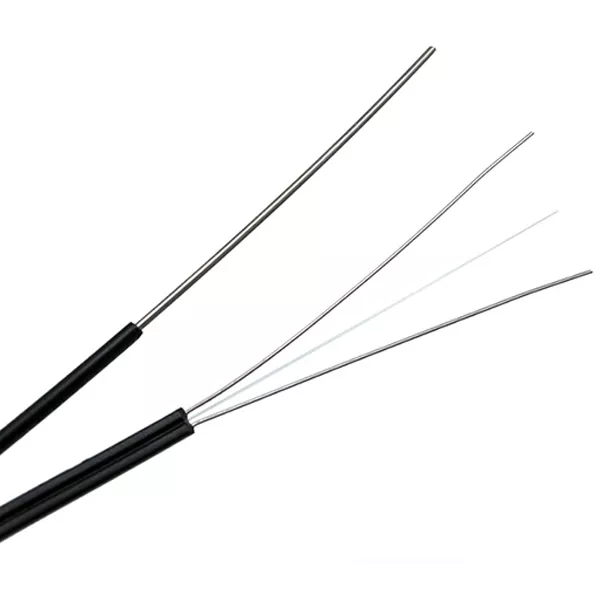 GJXH GJXCH tipos 1 núcleo FTTH cable de bajada de fibra plana