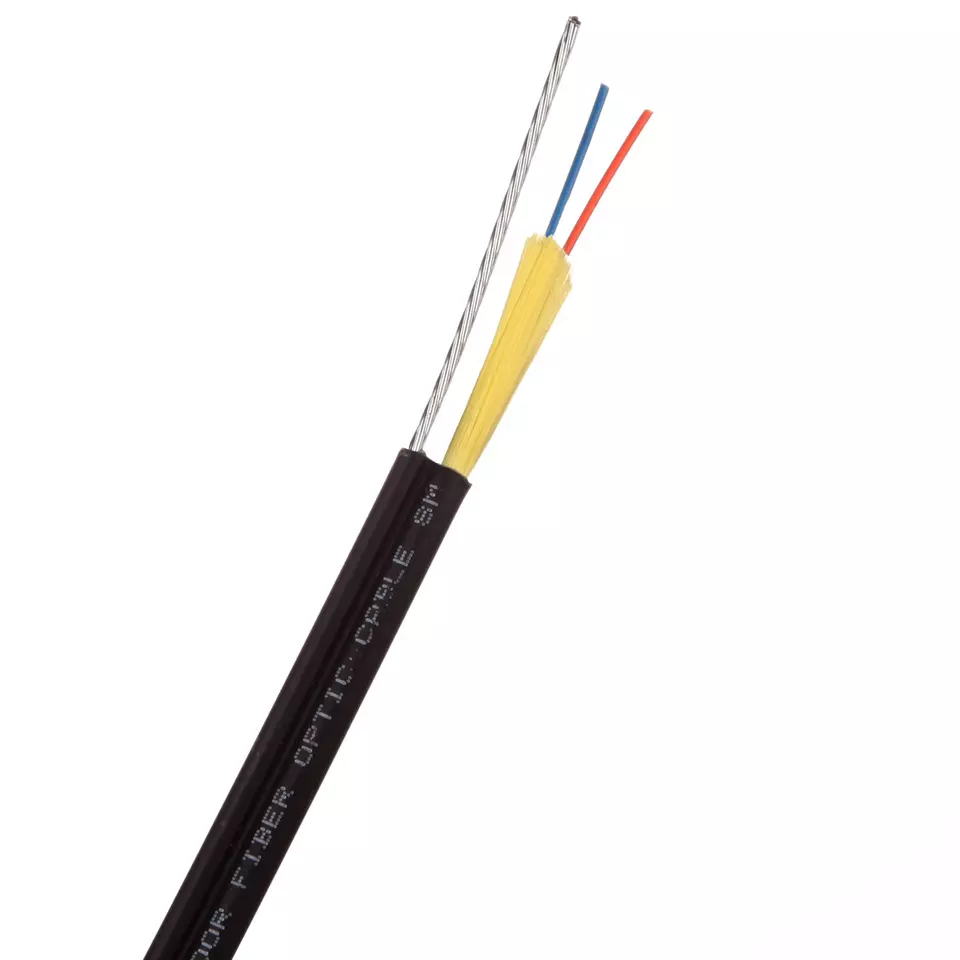 GJYXFCH 4cores KFRP miembro de fuerza ftth cable de caída