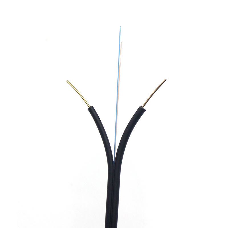 Cable de caída plano interior FTTH de 1 2 4 núcleos