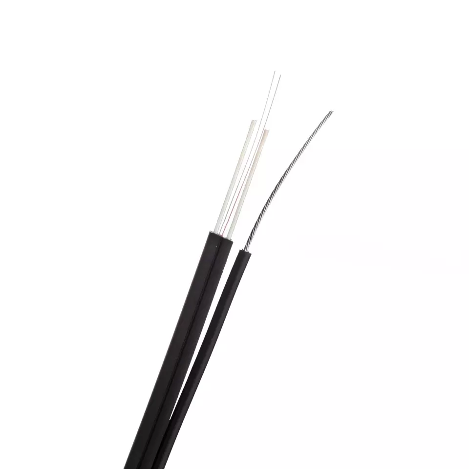 GJYXFCH 4cores KFRP miembro de fuerza ftth cable de caída