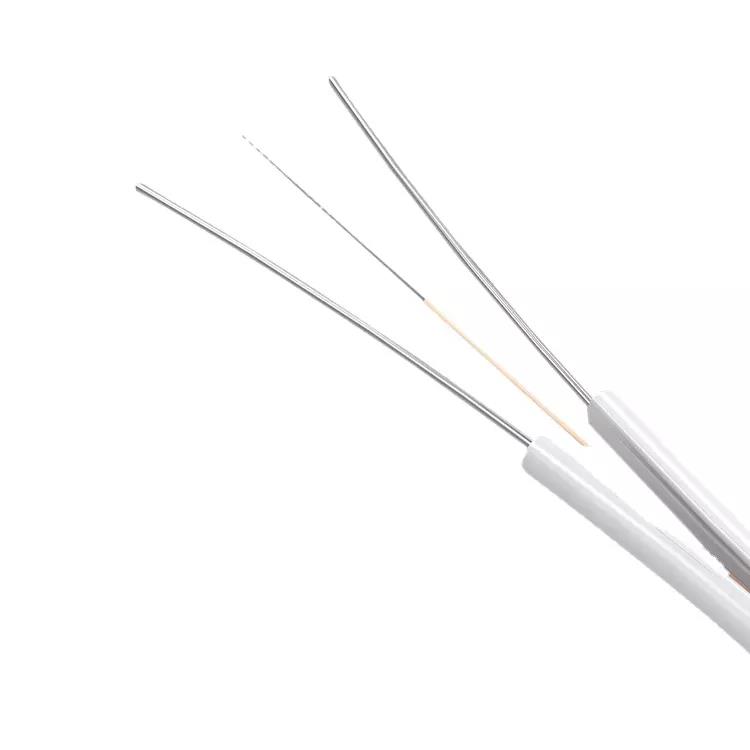 Cable de bajada interior GJXFH FTTH con cable de bajada de 2 núcleos de estructura plana de mariposa