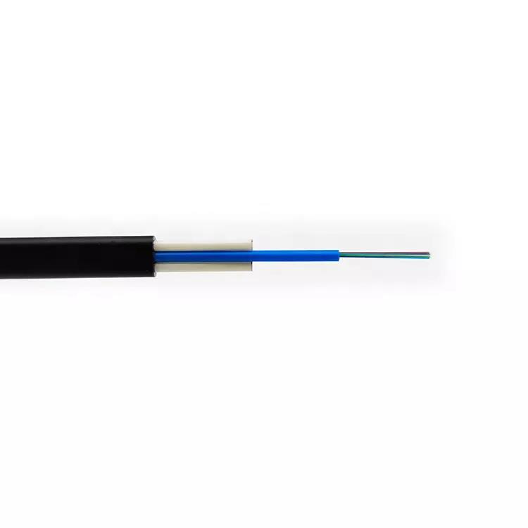 Cable de fibra óptica para exteriores Ftth Drop Cable 1-24 Corazones GYFXTBY