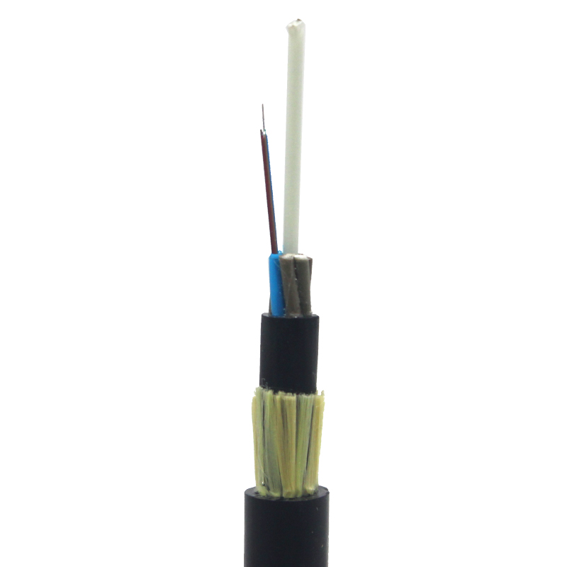 Cable de fibra óptica aérea ADSS de 12 24 48 núcleos