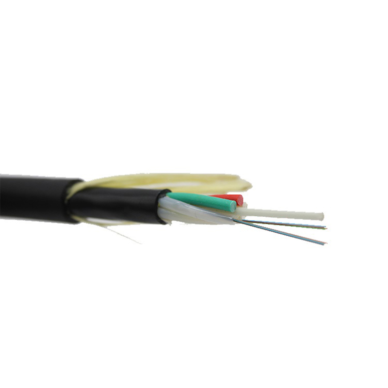 El solo modo ADSS todo el cable de fribra óptica dieléctrico 12 24 48 96 base para la antena