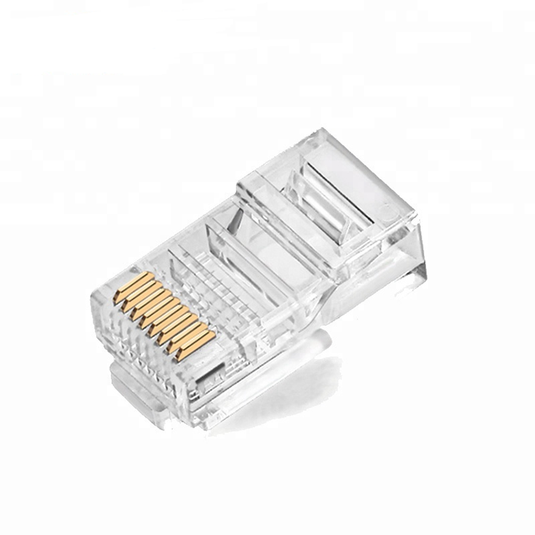 Paquete de 100 enchufes de conector modular RJ45 Cat6
