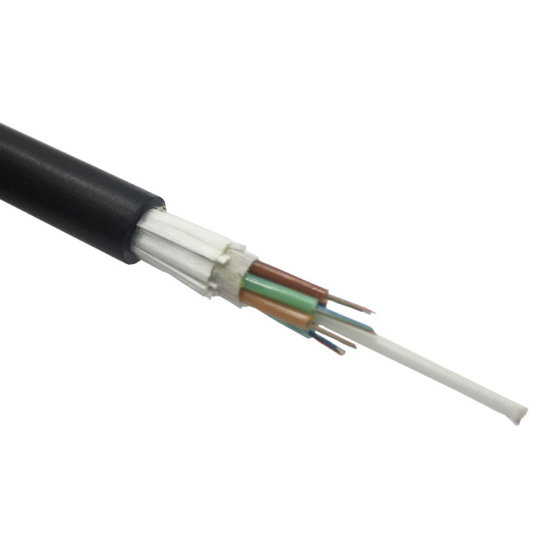 cable de fibra optica ADSS 6 12 24 48 core Exterior