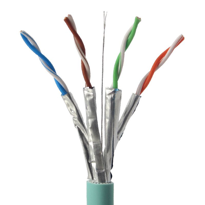 cable ethernet ftp cat6a de red de cobre puro