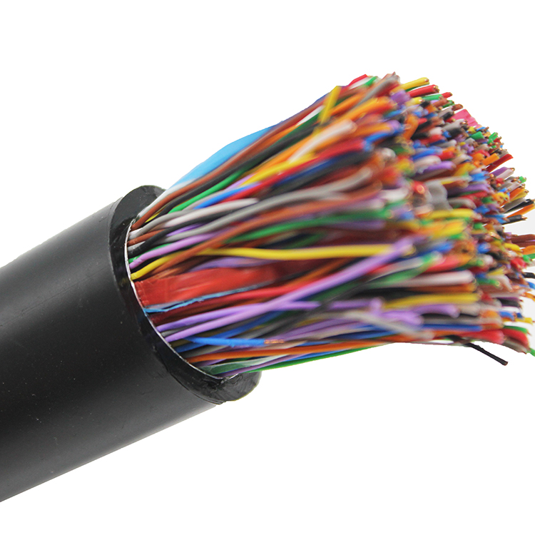 25 30 100 Pares Cat 3 Voice Bulk Cable Cable de teléfono para exteriores
