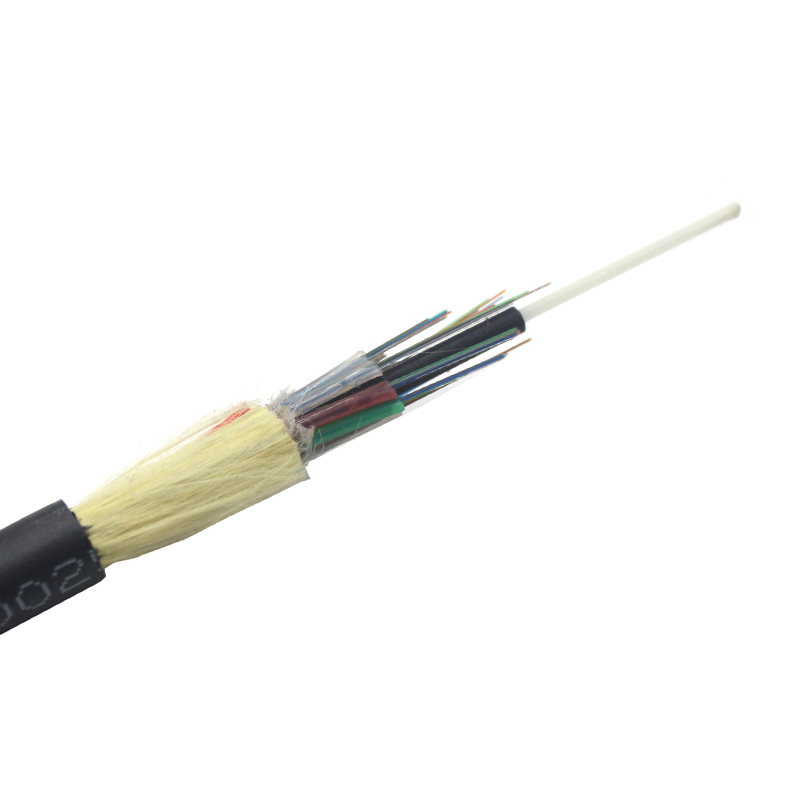 El solo modo ADSS todo el cable de fribra óptica dieléctrico 12 24 48 96 base para la antena
