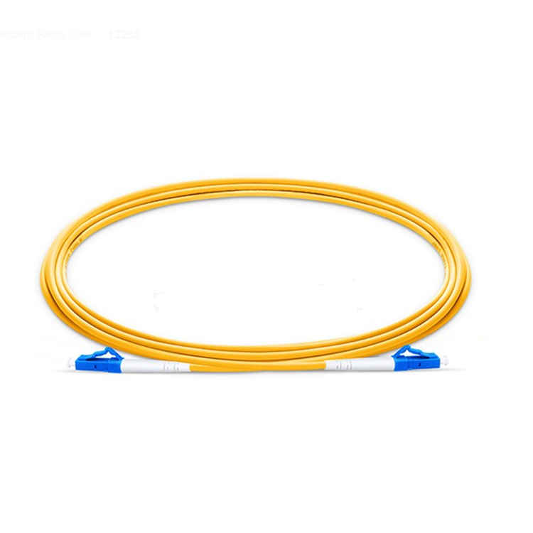 Cordón de remiendo de la fibra óptica de la chaqueta de G652D OS1 LSZH LC Upc al LC Upc a una cara 3.0mm
