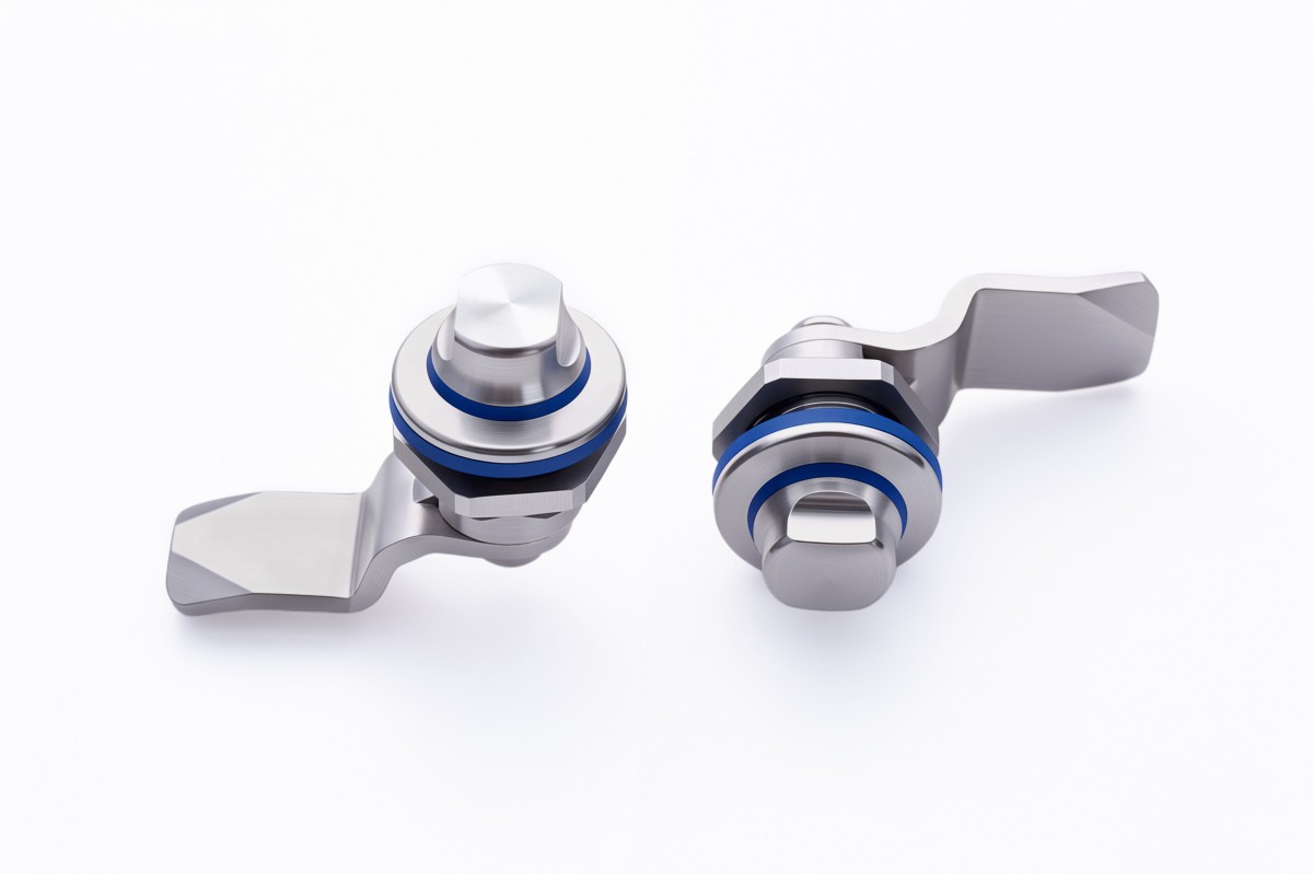 hygienisches Design, Vierteldrehung, Nockenschloss, 316L