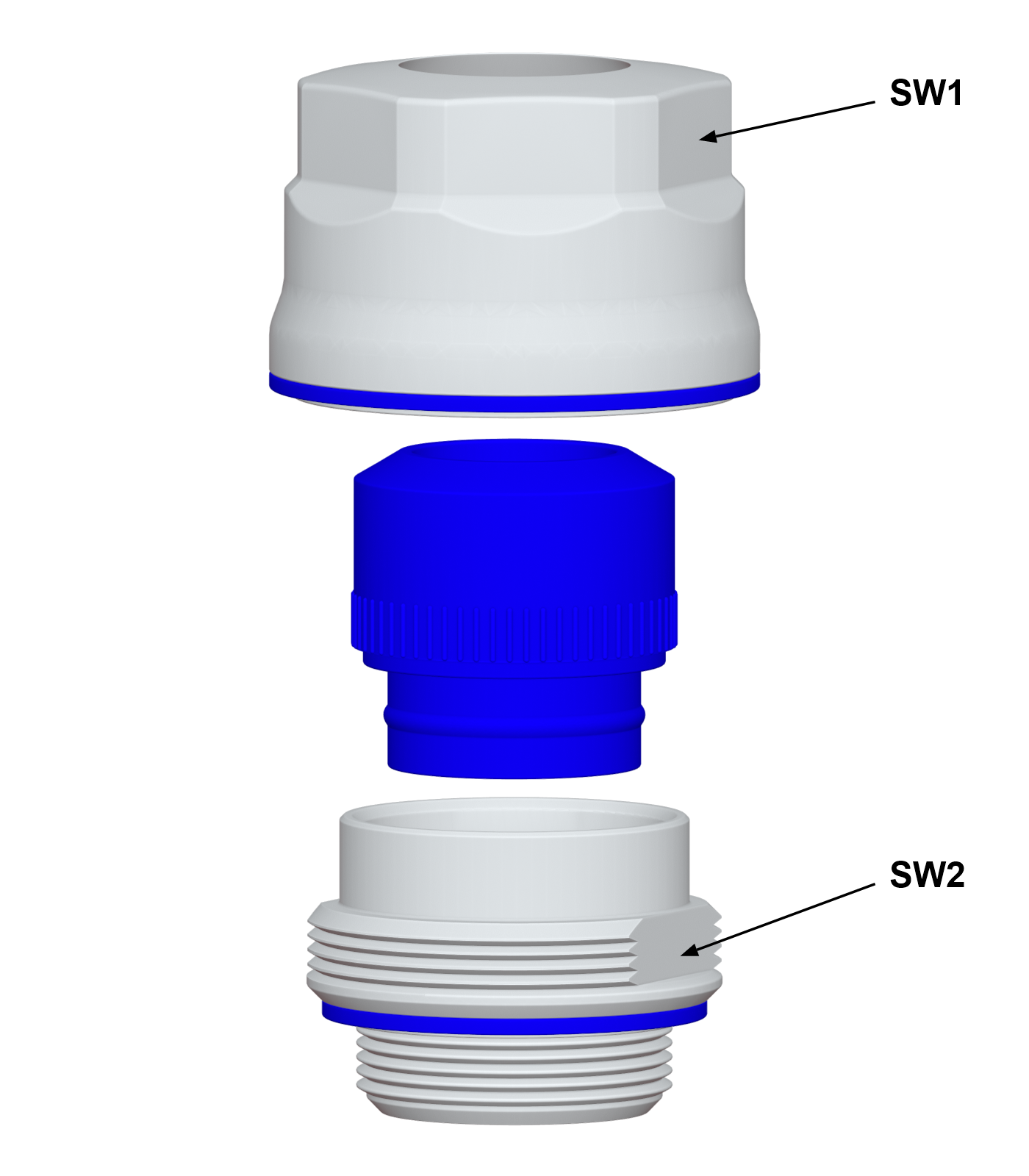 hygienic cable gland