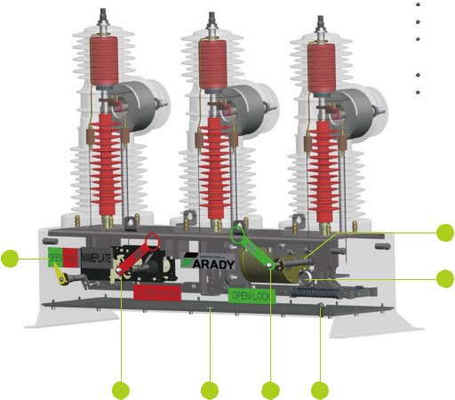 FAR series 15KV 27KV 38KV AUTO Circuit Recloser01