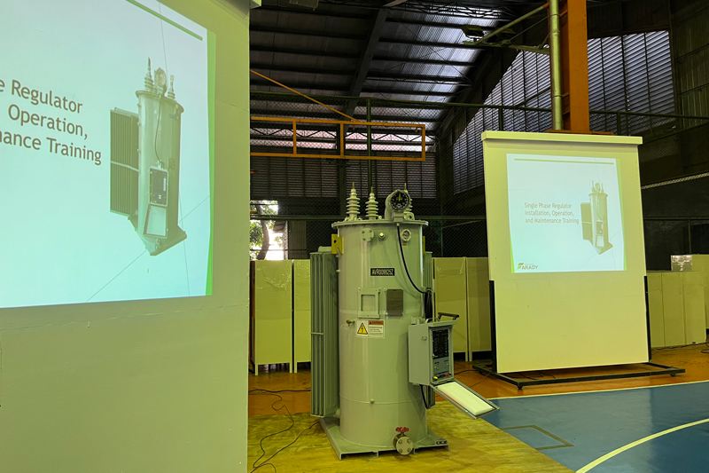 Farady Single Phase Voltage Regulator In Meralco Philippines
