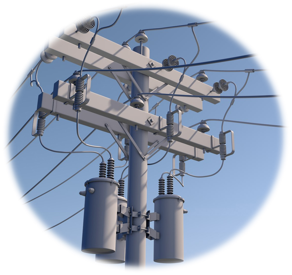 Single Phase Overhead Distribution Pole Mounted Tr01