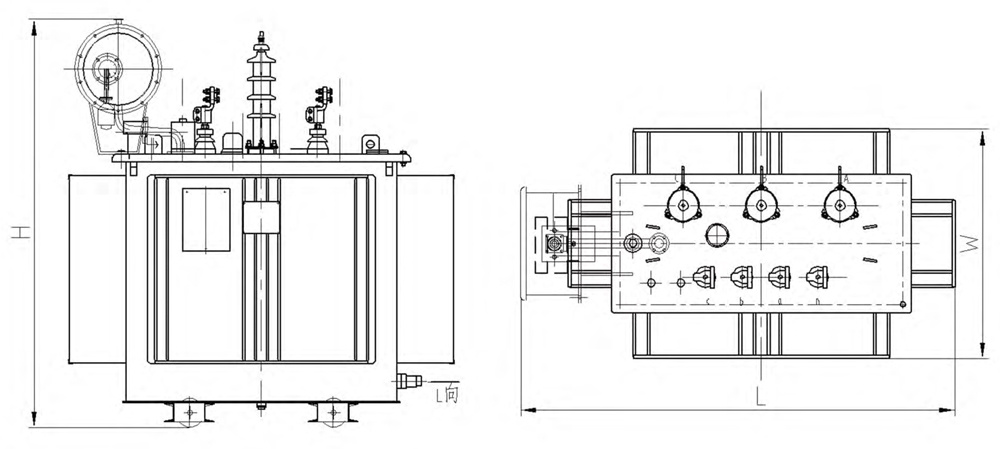 Three Phase Oil Immersed Distribution Transformer08