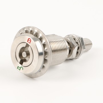 Serratura à camma in acciaio inox per recinzioni industriali di a serie MS816