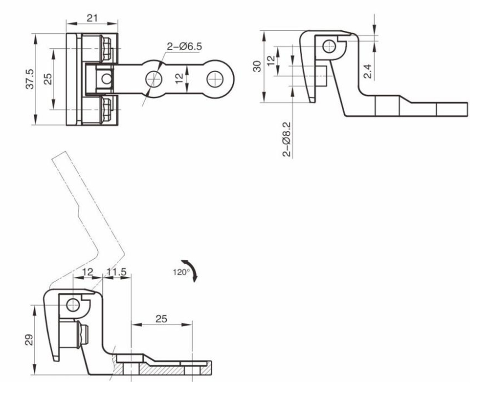 CL08型工業鉸鏈鋅合金.jpg
