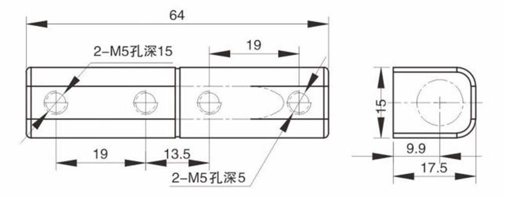 CL203-1 型面板可拆卸鋅合金鉸鏈.jpg
