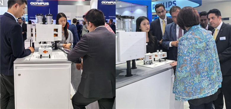 Longevou Beamtech a participé au 50e Salon arabe de la santé