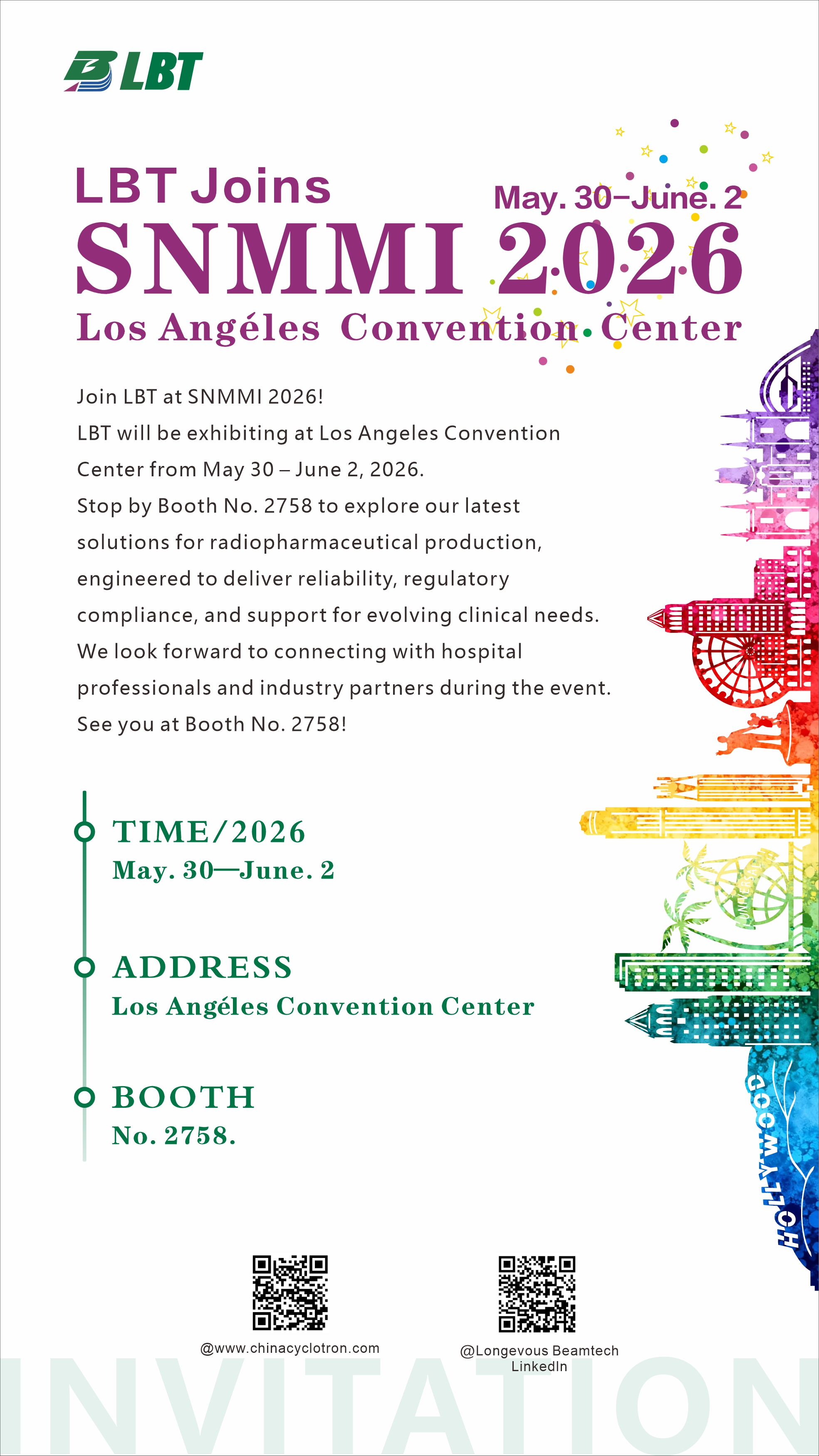 🚀 Meet LBT at SNMMI 2026! 🇺🇸