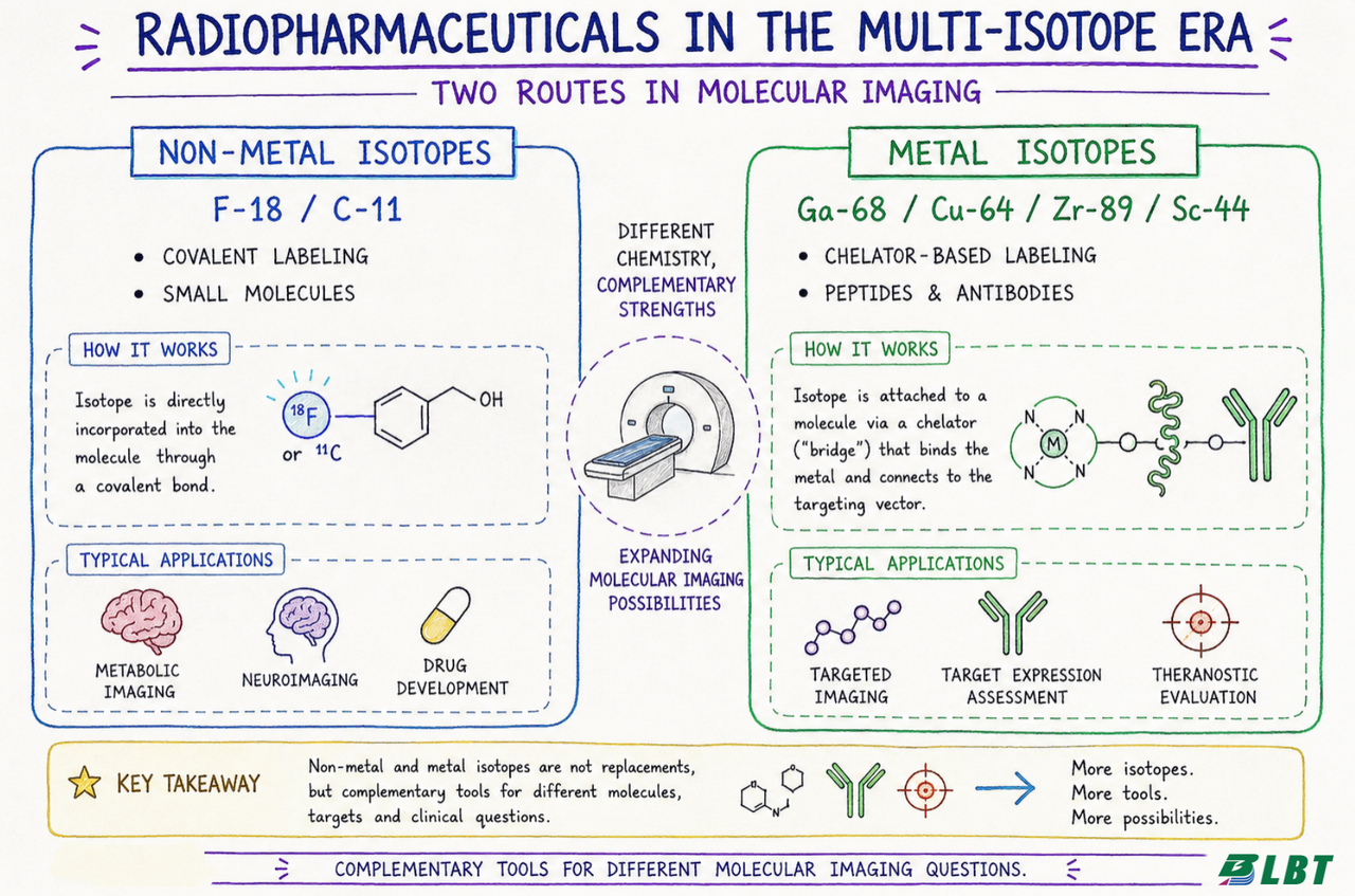 Radiopharmaceuticals in the Multi-Isotope Era | Non-Metal and Metal Isotopes in Molecular Imaging ⚛️