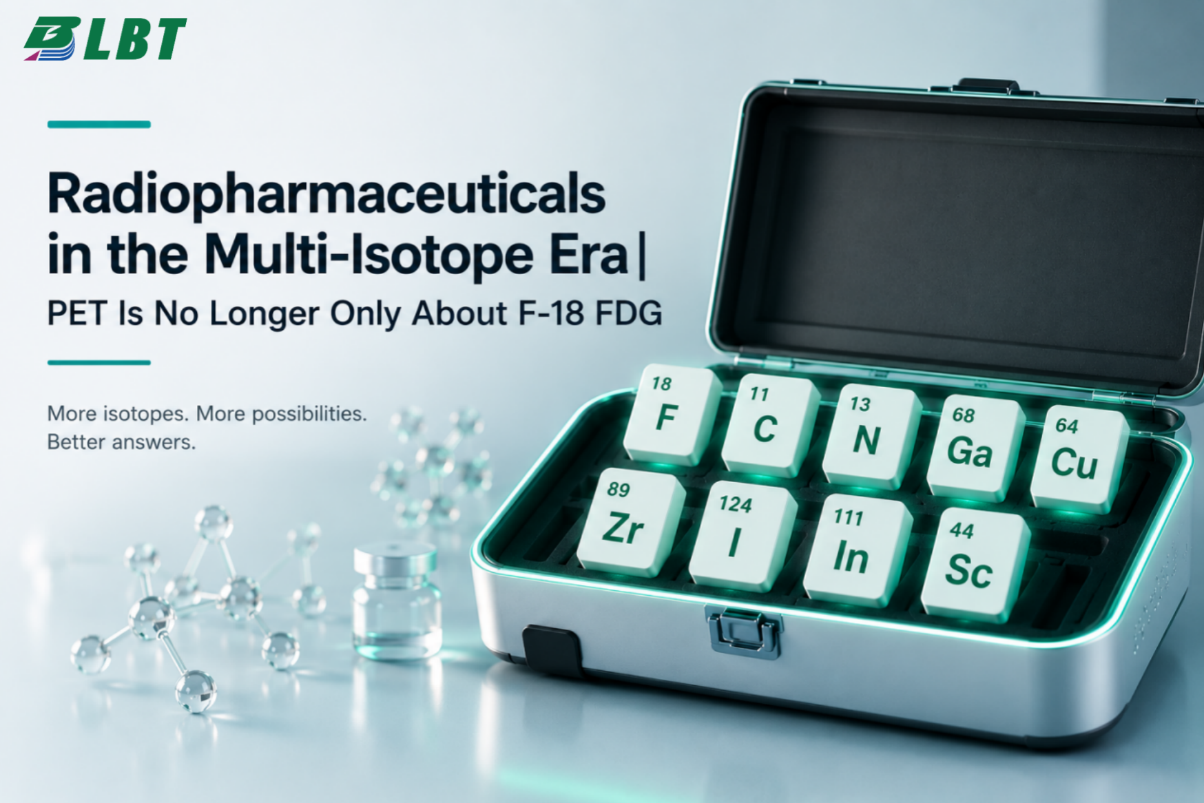 Radiopharmaceuticals in the Multi-Isotope Era | PET Is No Longer Only About F-18 FDG⚛️