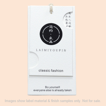 Men's & Women's Clothing Hangtag Customization