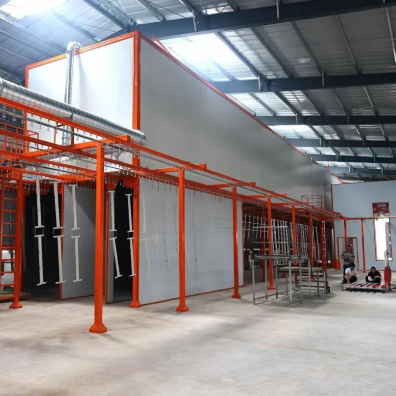 Advanced Powder Coating Line for High-Performance Finishing (10)