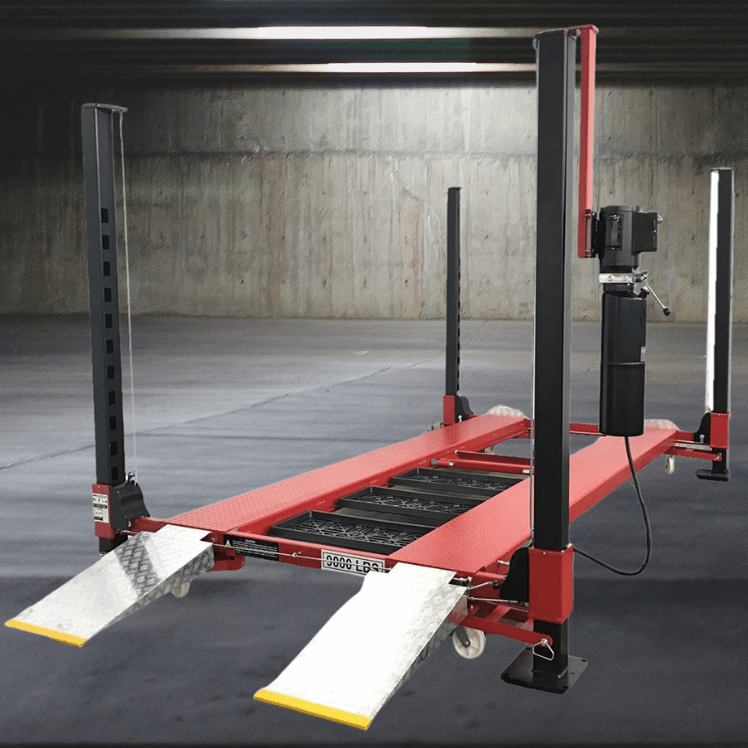 Heavy-Duty Four Post Car Lift for Professional Garages (7)