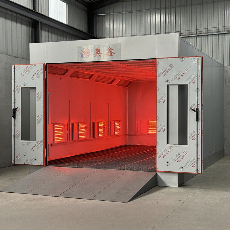 High-Performance Car Spray Booth for Automotive Finishing (17)