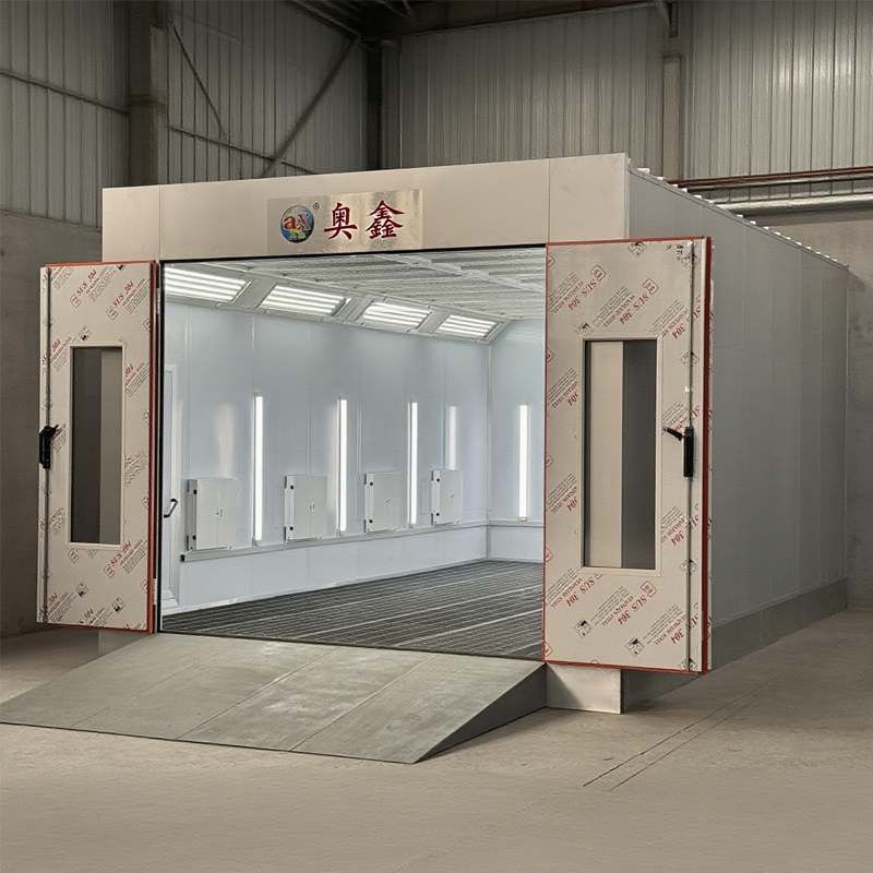 High-Performance Car Spray Booth for Automotive Finishing (18)