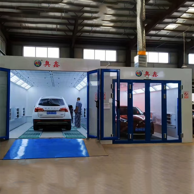 High-Performance Car Spray Booth for Automotive Finishing (20)
