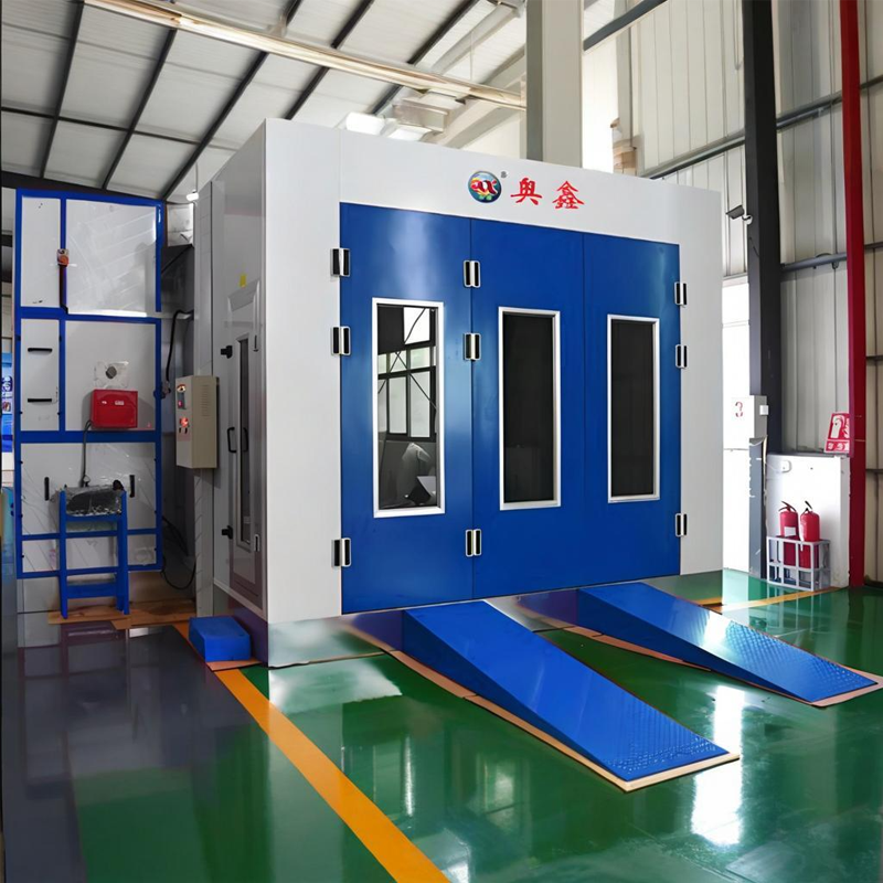 High-Performance Car Spray Booth for Automotive Finishing (9)