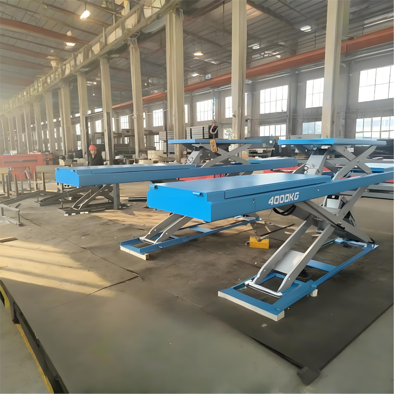 Powerful and Efficient Full Rise Car Scissor Lift for Automotive Maintenance (10)
