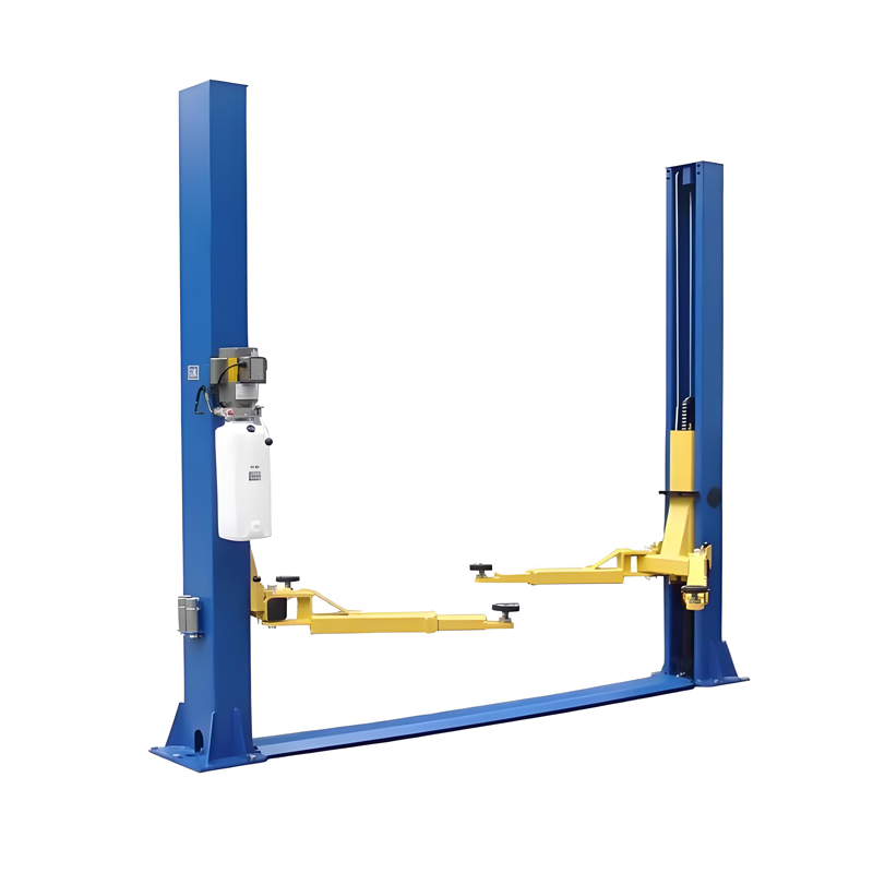 Powerful and Safe TWO Post Car Lift with Dual Hydraulic Chain-over Cylinders (2).png